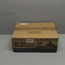 55-60 Gallon Trash Bags Heavy Duty 2.1 Mil - 39''x55'' 100 Count Extra Thick Black Garbage Bags Unscented Strong Huge Can Liners for Construction Industrial Yard Outdoor Commercial