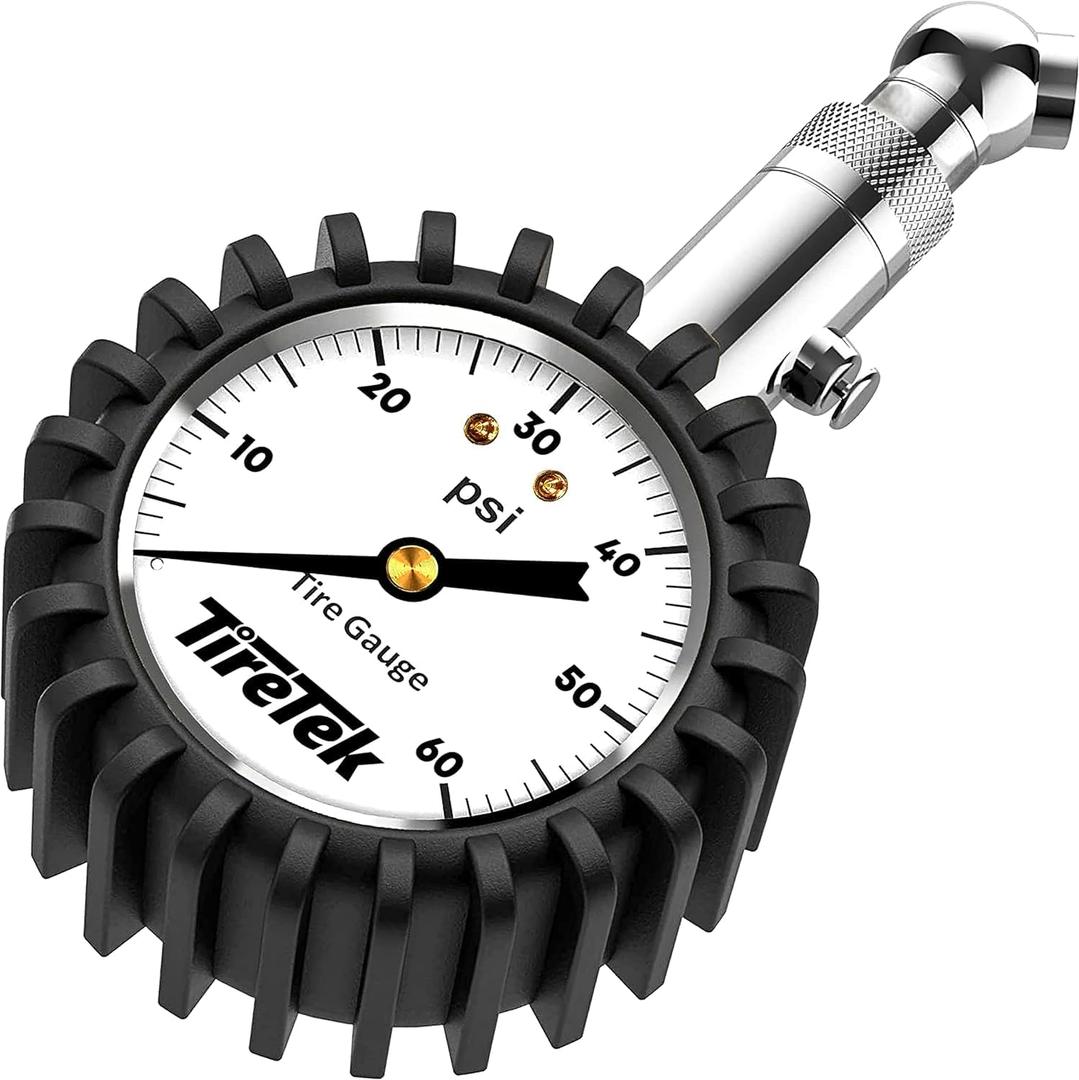 Alien Sunshade Jeep Wrangler JLU (2018-Current) - Front & Rear Mesh Sun Shade for Jeep JL Unlimited + TIRETEK Tire Pressure Gauge for Cars (0-60 PSI)