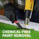Wagner Spraytech 0503008 HT1000 Heat Gun, 2 Temp Settings 750F & 1000F, Great for Soften Paint, Caulking, Adhesive, Putty Removal, Shrink Wrap, Bend Plastic Pipes, Loosen Rusted Nuts Bolts, Yellow