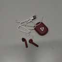 Acoustix AudioBuds+ True Wireless Bluetooth Earbuds with Charge Case - Burgundy