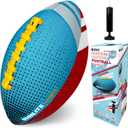 Sunlite Sports Waterproof Football for Lawn Backyard Pool Beach Lake Park Water Toy, Outdoor Play, for Kids Children Teens Adults, Family Fun, Medium