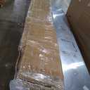 LAJIAOZ Garage Door Horizontal Tracks Pair, 12" Radius Curved Tracks for 7ft High Garage Doors, Heavy Duty 2" Roller System Track Set, Residential & Commercial Replacement Parts(Left/Right, TL=8.5FT)