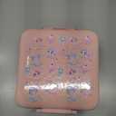 Bento Lunch Box for Kids with 8oz Soup Thermo Leak-Proof Lunch Food Containers with Snack Sauce Container for Kid Girls Boys to School (Pink Mermaid)