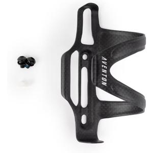 Aventon Bike Water Bottle Holder | Light Weight Carbon Fiber | Compatible with Aventon Electric Bikes and Standard Cycling Water Bottle Cage | Left Hand Orientation Bike Bottle Holder