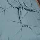Bedsure Full Size Comforter Sets - Bedding Sets Full 7 Pieces, Pintuck Bed in a Bag Graysih Green Bed Set with Comforter, Sheets, Pillowcases & Shams