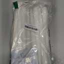 Stonebriar Tall 10" White Unscented 8 Count Taper Candles, 7 Hour Burn Time