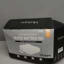 Bwarm Electric Heated Mattress Pad Twin XL Size, 39" x 80", Bed Warmer, 9 Heat Settings, 1-12 Hours Auto Off, Deep Pocket, Fast Heating, Machine Washable, Soft and Cozy