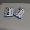 2 x Stocking Stuffers for Teens Boys Gifts for Men Adults: Lazy Cell Phone Stand Unique Gesture Phone Holder for Desk Gifts for Teenager Girls Women Cool Gadget Funny Christmas White Elephant Gag Gifts (Black)