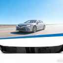Rear Window Roof Spoiler Visor Wing FIT Toyota Camry 2018-2024, Carbon Fiber Look V2 High Kick Duckbill, FIT SE XSE L LE XLE Hybrid Sedan, 1-Pack