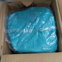 Nice C Beach Chair, Beach Chairs for Adults with Umbrella and Cooler, High Back, Cup Holder & Carry Bag & Heavy Duty Compact Outdoor, Camping (One Blue)