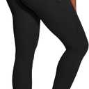 IUGA Scrunch Butt Lifting Leggings for Women Workout Tummy Control No Front Seam Compression Leggings with Pockets Yoga Pants