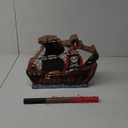 Pasimy Pirate Piata with Blindfold and Stick Pirate Ship Piata Bundle for Treasure Theme Birthday Baby Shower Halloween Party Adventure Decorations Family Game Supplies, 16.14 x 12.20 Inch