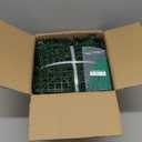 Artificial Grass Wall Panel,10"x 10"(24P) 4-Layer Leaf UV-Anti Greenery Faux Boxwood for Indoor,Outdoor Patio Balcony Privacy & Ivy Fence Covering Privacy, Garden, Backyard Wall Backdrop Decor