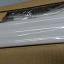 Barrina 6 Pack LED T5 Single Fixture, 4FT, 2200lm, 4000K Daylight Glow, 20W, Utility Shop Light, Ceiling and Under Cabinet Light, ETL Listed, Corded Electric with ON/Off Switch
