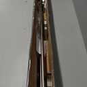 Double Curtain Rods with Aluminum Full Surround Brackets and Cube Box Finials,Brushed Nickel Curtain Rods for Windows 36 to 72 inch,1'' Front and 5/8''Back Adjustable Double Drapery Rods (36-72", Brushed Nickel)