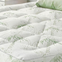 Bamboo Mattress Topper Twin Size with Deep Pocket 1700 GSM Cooling Shredded Memory Foam Mattress Pad Rayon Derived from Bamboo, Ideal for Side Sleepers, Back Pain, Hot Sleepers