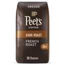 Peet's Coffee, Dark Roast Ground Coffee - French Roast 28 Ounce Bag, Best By 01/19/26