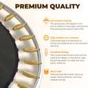 5.5 Inch Trampoline Springs Heavy Duty Stainless Steel ReplacementParts, Universal Trampoline Spring Tool, Weather-Resistant, Set of