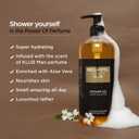 KLUB MAN Body Wash Shower Gel for Men |Men's Bodywash 500ml | Deep Cleansing, Hydrating & Moisturising with Aloe Vera Extract & Charcoal Powder | Suitable for All Skin Types