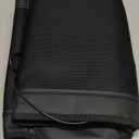 47.2 Long Seat Cushion with Heat for Back and Thighs, Heated Seat Covers in 2 Intensities, Black Mesh Seat Warmer in PU Leather Case, Gift for Father Day and Mother Day