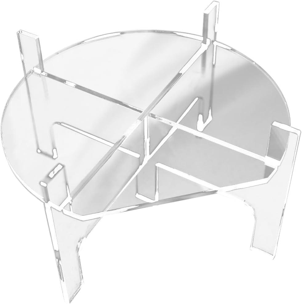 Acrylic Beverage Dispenser Stand, Glass Water Juice Drink Beverage Dispenser Floor Pitcher Stand Base for Parties and Catering Events, Fit Max 9 Inch Diameter of Water Dispenser Glass Drink