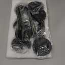 Sieral Candle Holders Bulk Taper Candlesticks Holders Set Modern Decorative Metal Candelabras for Wedding Anniversary Home Dinning Table Centerpiece Xmas Party Decor (Matte Black, 15 Pcs)