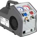 Robinair RG3 Portable Liquid and Vapor Refrigerant Recovery Machine - Compatible with Common CFC, HFC, HCFC Refrigerants Including R-410A; 115V, 60Hz