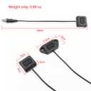 Weapon Light Pressure Switch for M300 M600 ST07 Scout Light Tape Switch Assembly, with 20mm Picatinny Rail Mount and Mlok/Keymod Mount. (SF Plug-Tan)