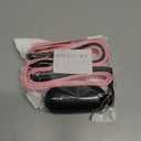 Heavy Duty Dog Leash, Laqibak Double-Sided Reflective Double Handle Dog Leash - Double-Layer Thickening, Lockable Safety Carabiner Design, 6 FT Perfect for Medium & Large Dogs Joyful Strolls, Pink