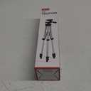GPX 42 Inch Extending Tripod, Pan and Tilt Head, Carry Pouch, Silver (TPD427S)
