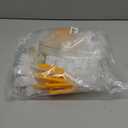 ICYANG 10 Pieces Collapsible Water Containers, 1/2 Gallon Clear Plastic Water Jugs for Sports Camping Hiking Travel | Collapsible, Leakproof