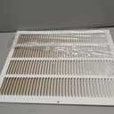 Howeall 16"W x 20"H [Duct Opening Size] Steel Return Air Grille, Air Return Vent Cover for Ceiling and Sidewall - HVAC Air Vent Covers - [Outer Dimensions: 17.75"W x 21.75"H]