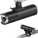 Super Bright Bike Lights for Night Riding, Compatible with Garmin/GoPro Mount, 1200Lumen Bike Headlight, Waterproof Rechargeable Bicycle Light Taillight, Bicycle Light Front Back for Commuter Cyclists