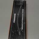 A-Premium Rear Driver and Passenger Brake Hydraulic Hose Compatible with Select Honda Models - Accord 2003 2004 2005 2006 2007 2.4L 3.0L, with Rear Drum Brake - Replace# 01466SDAA00(Pack of 2)