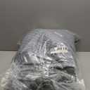 FURTIME Dog Bed for Small Dogs, Washable Orthopedic Dog Bed with Removable Cover, Rectangle Soft Calming Sleeping Puppy Bed Durable Pet Cuddler with Anti-Slip Bottom, Grey, S (20"x19"x6")