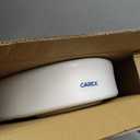 Carex Toilet Seat Riser, Elongated Raised Toilet Seat Adds 3.5 inches to Toilet Height, for Assistance Bending or Sitting, 300 Pound Weight Capacity Toilet Riser