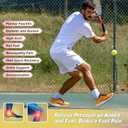 Men's Orthopedic Road Running Shoes: Comfortable Casual Arch Support Plantar Fasciitis Walking Sneakers for Flat Feet, Orthotic Outdoor Gym Work Sports Tennis Shoes for Foot and Heel Pain Relief (11, W3-yellow)