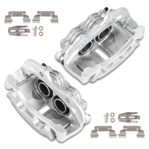 UNITHUB Rear Brake Caliper Set Right + Left Assembly w/Bracket 18-B4765 18-B4764 Compatible for Chevy Avalanche Silverado Suburban Tahoe Yukon 2000-2007 (Set of 2)
