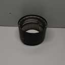 6 Inch Double Wall Stove Top Connecting Adapter for DVL 6DVL-AD Stove Collar Adapter,Black