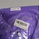 Newrara Adult Shiny Graduation Cap and Gown Tassel Set for High School & Bachelor (54, Purple)