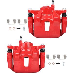 cciyu 19B2698 19B2699 Front Left & Right Brake Calipers With Bracket For Pontiac For Vibe 2003-2008,For Toyota For Corolla 2003-2008,For Toyota For Matrix 2003-2008