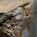 17.13" H Dog Stairs for Small Dogs, 2-in-1 Pet Steps & Ottoman - Foldable Dog Stairs for Couch, Non-Slip Wooden Pet Stairs for Puppy Senior Injured Dogs