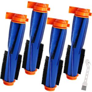 Replacement Parts for Shark AI AV2501S AV2511AE AV2610WA AV2501AE RV2502AE RV2400WD RV2610WD AV2310AE RV2310AE UR250BEOUS UR2500SR rv2410wd AI Ultra 2- in-1 Robot Vacuum, 4 Pack Main Brush