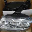 munirater RH&LH Headlights for Grand Cherokee 2011-2013 / Compass 2011-2017 Halogen Headlamp Assembly Driver and Passenger Side