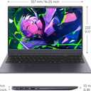 Coolby 15.6inch Laptop, 12GB RAM/256GB SSD, 1920x1080 IPS Display, Intel N95(Beats N5095) Quad Core Laptop Computer, Support Fingerprint, WiFi 5, BT