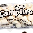 FireStix Campfire Large White Marshmallows - Made with Natural Vanilla, No Artificial Flavors - Great for Campfires, S'mores BBD: 02/04/2026