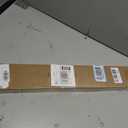 No Tools No Drill 1" Cordless Mini Blinds, Horizontal Light Filtering Blind, Vinyl Blinds for Indoor Windows 22.5" W x 36" H, White.