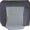 NLQR Front Driver Bottom Replacement Seat Cover Cloth Dark Flint Gray FE or ME Compatible with Ford F150 2004 2005 2006 2007 2008