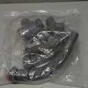 Double Sink Drain Kit Expandable Flexible 1 1/2 Inch P-Trap with Visible Removable Easy-Clean Water Seal Anti-Odor Cup for Bathroom, Kitchen Sink Drain Pipe Kit