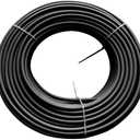 Beduan Pneumatic Nylon Tube 3/8"od SAEJ844 Air Line Nylon Hose Tubing for Air Brake System or Fluid Transfer32.8ft 10 Meter (Black)